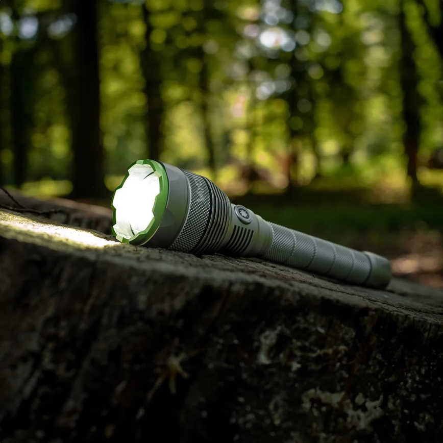 LED Ściemnialna akumulatorowa latarka z funkcją power banku LED/5V IPX7 10000 błyszcz. 2600 mAh