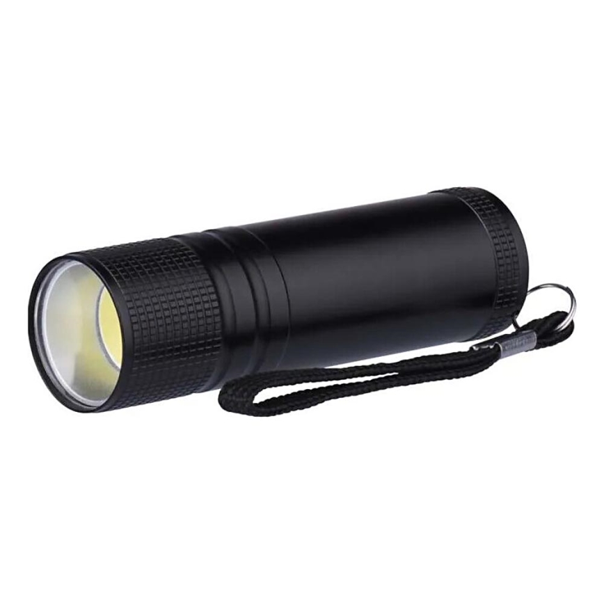 LED Latarka COB LED/3xAAA