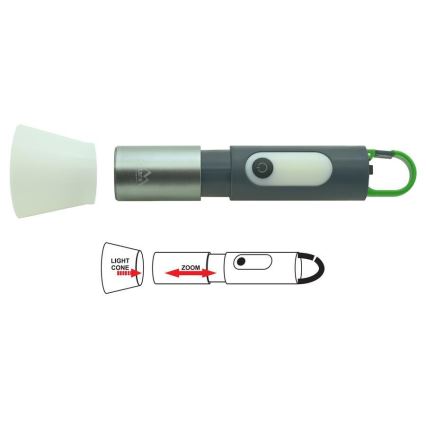 Latarka LED akumulatorowa LED/10W/3,7V 750 lm 10h 1500 mAh