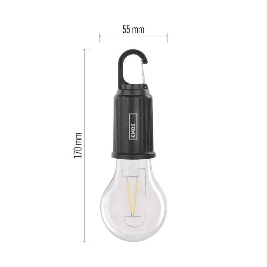 Latarka LED ładowalna LED/USB IP44 90 lm 400mAh