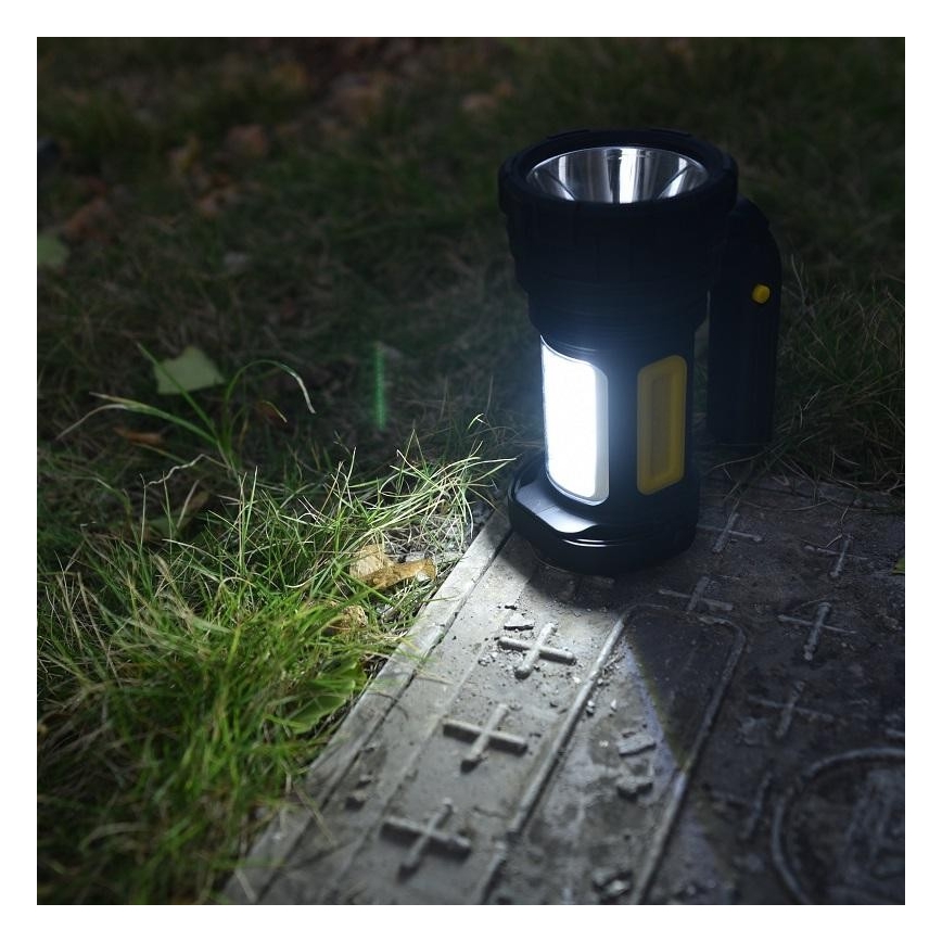 LED Latarka ładowana 2xLED/5W/4000mA