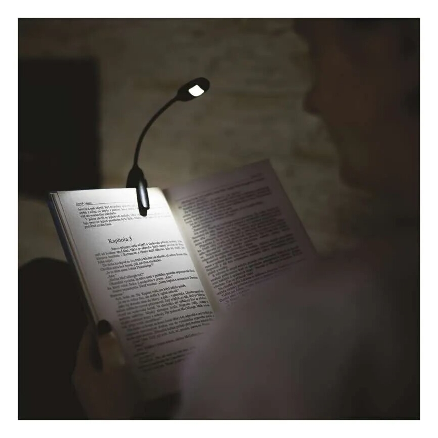 LED Latarka na čtení LED/1xAAA