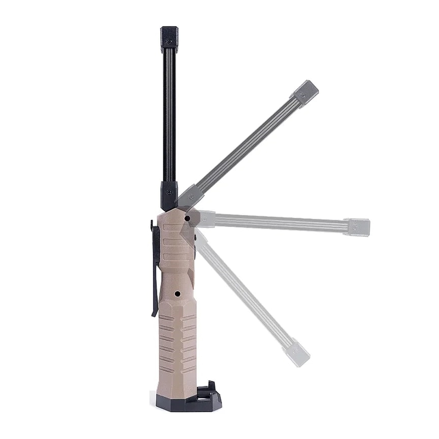 LED Ładowalna latarka robocza z funkcją powerbanku LED/4W/5V IPX4 600 lm 2000 mAh