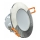 LED łazienkowa oprawa sufitowa wpuszczana BONO LED/8W/230V 3000K IP65 matowy chrom