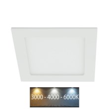 LED Łazienkowa oprawa wpuszczana LED/12W/230V 3000/4000/6000K IP44
