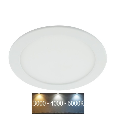 LED Łazienkowa oprawa wpuszczana LED/18W/230V 3000/4000/6000K IP44