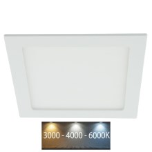 LED Łazienkowa oprawa wpuszczana LED/18W/230V 3000/4000/6000K IP44