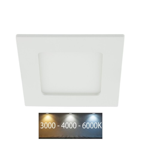 LED Łazienkowa oprawa wpuszczana LED/6W/230V 3000/4000/6000K IP44