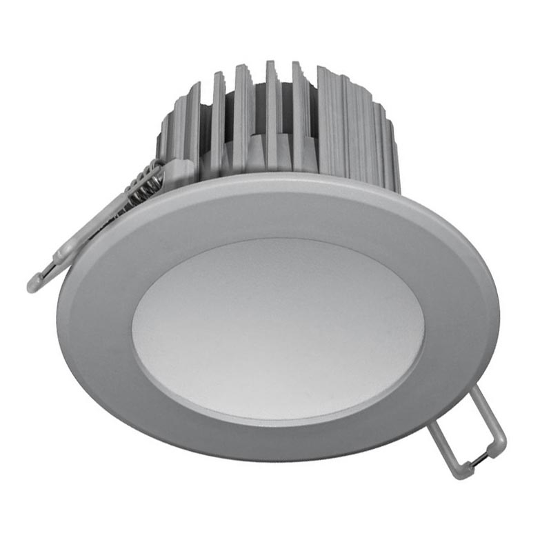 LED Łazienkowa oprawa wpuszczana LED/7W/230V 2800K szary IP44