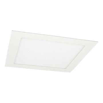 LED Łazienkowa oprawa wpuszczana VEGA LED/18W/230V 3800K 22,5 cm IP44 śnieżna biel