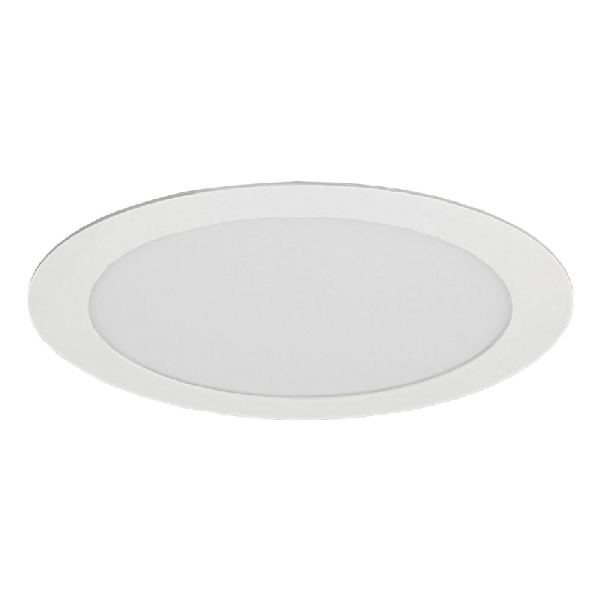 LED Łazienkowa oprawa wpuszczana VEGA LED/18W/230V 3800K śr. 22,5 cm IP44