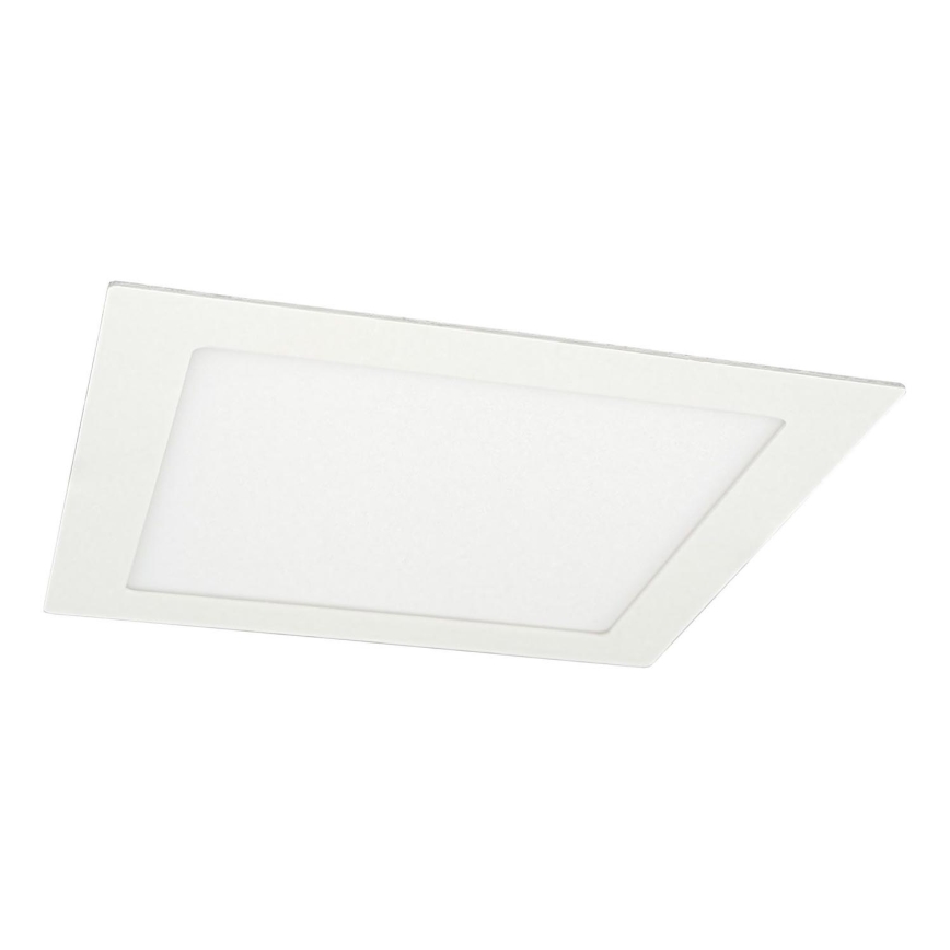 LED Łazienkowa oprawa wpuszczana VEGA LED/24W/230V 2800K 29,8 cm IP44 śnieżna biel