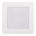 LED łazienkowa wpuszczana oprawa sufitowa TAVO LED/5W/230V 3000/4000/6000K 9,5x9,5 cm IP44 biała