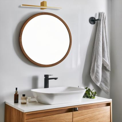 LED Łazienkowe oświetlenie lustra ARTEMIS LED/13,8W/230V 4000K 60 cm IP44 złoty