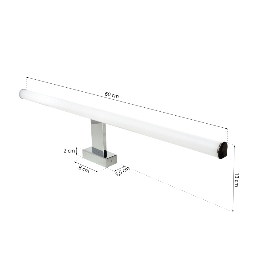 LED Łazienkowe oświetlenie lustra DUNA LED/13,8W/230V IP44