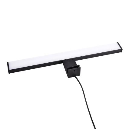 LED Łazienkowe oświetlenie lustra ELBA LED/8W/230V 4000K 40 cm IP44 czarny