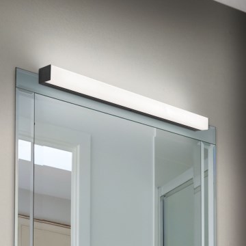 LED Łazienkowe oświetlenie lustra HORIZON LED/12W/230V 3000/4000K 60 cm IP44 czarne