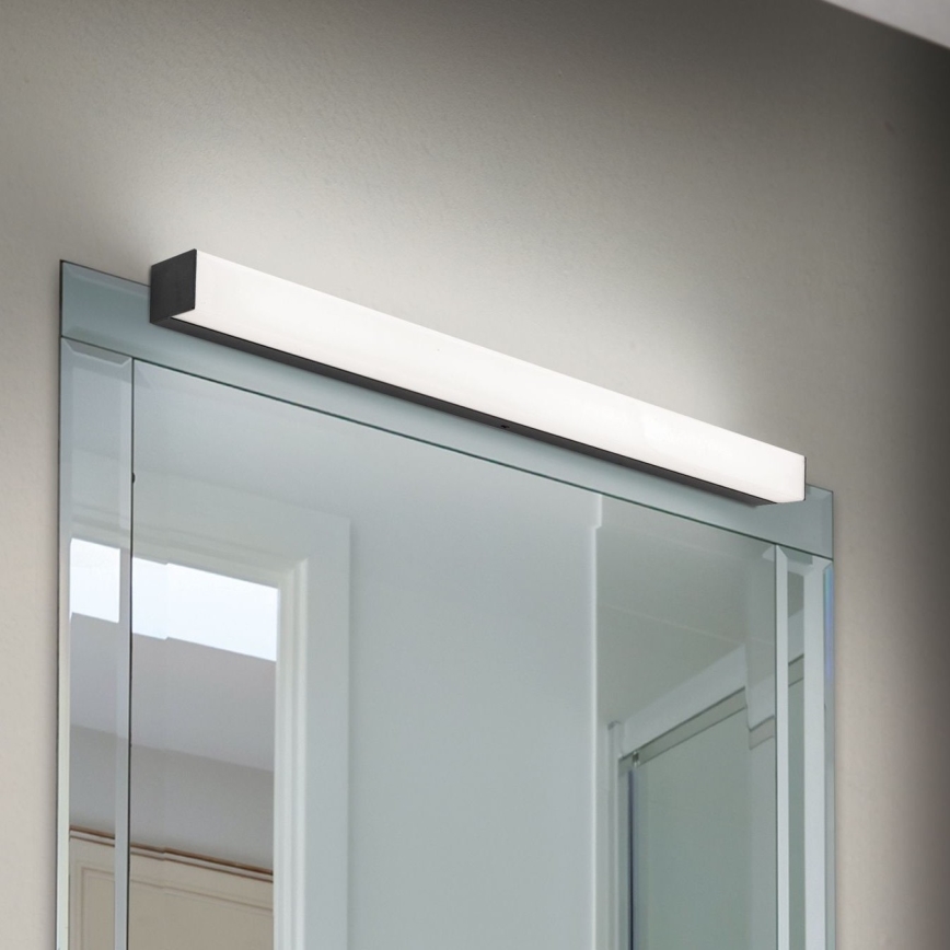 LED Łazienkowe oświetlenie lustra HORIZON LED/12W/230V 3000/4000K 60 cm IP44 czarne