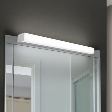 LED Łazienkowe oświetlenie lustra HORIZON LED/12W/230V 3000/4000K 60 cm IP44 srebrne
