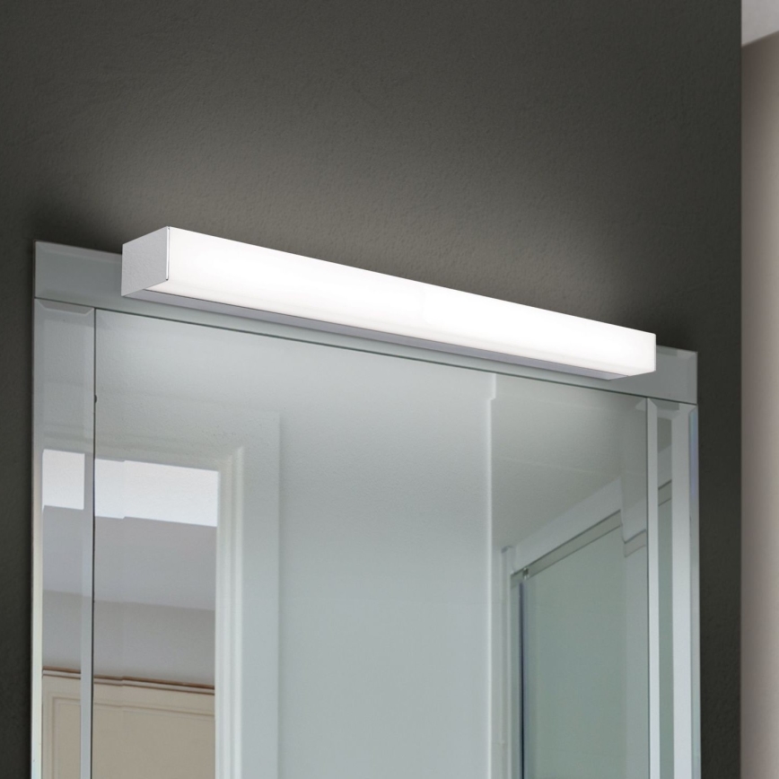LED Łazienkowe oświetlenie lustra HORIZON LED/12W/230V 3000/4000K 60 cm IP44 srebrne