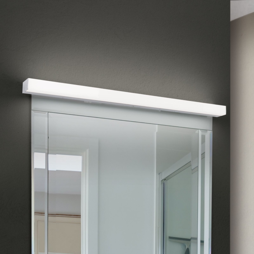 LED Łazienkowe oświetlenie lustra HORIZON LED/18W/230V 3000/4000K 90 cm IP44 srebrne