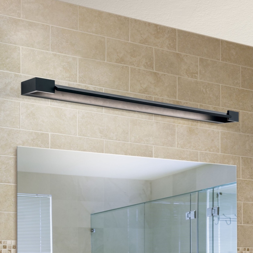LED Łazienkowe oświetlenie lustra MARILYN LED/24W/230V 90 cm IP44 czarne