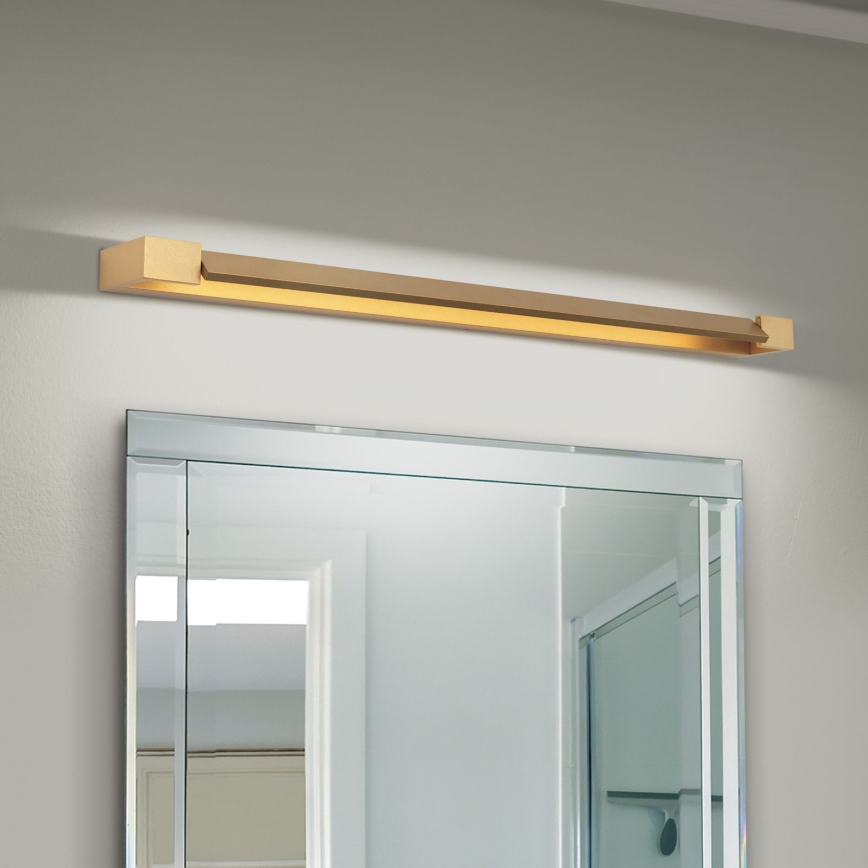 LED Łazienkowe oświetlenie lustra MARILYN LED/24W/230V 90 cm IP44 złoty