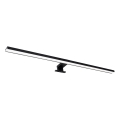 LED Łazienkowe oświetlenie lustra SAMOS LED/15W/230V 4000K 90 cm IP44 czarny