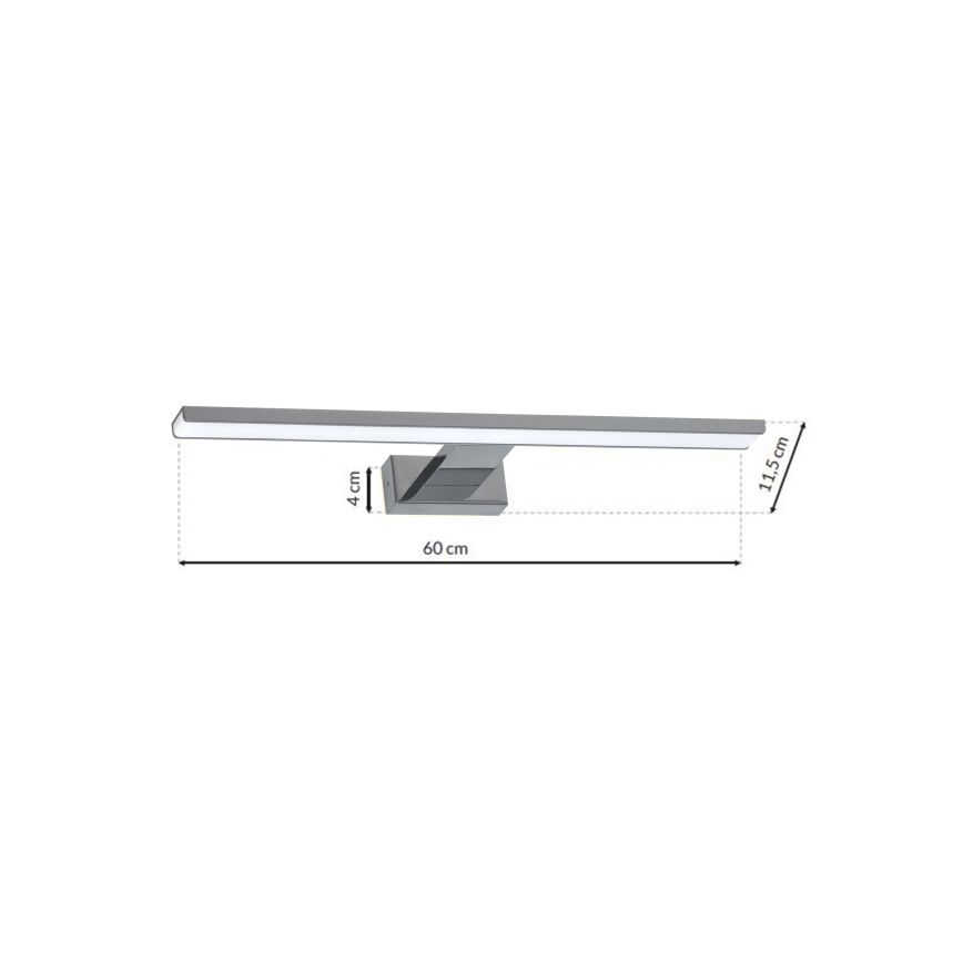 LED Łazienkowe oświetlenie lustra SHINE 1xLED/13,8W/230V IP44