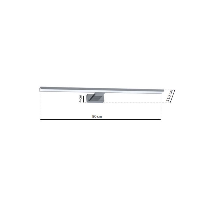 LED Łazienkowe oświetlenie lustra SHINE LED/15W/230V IP44