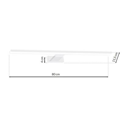LED Łazienkowe oświetlenie lustra SHINE WHITE LED/15W/230V IP44