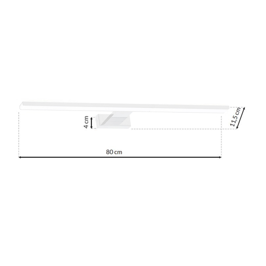 LED Łazienkowe oświetlenie lustra SHINE WHITE LED/15W/230V IP44