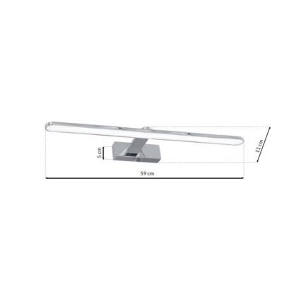 LED Łazienkowe oświetlenie lustra SPLASH LED/12W/230V IP44
