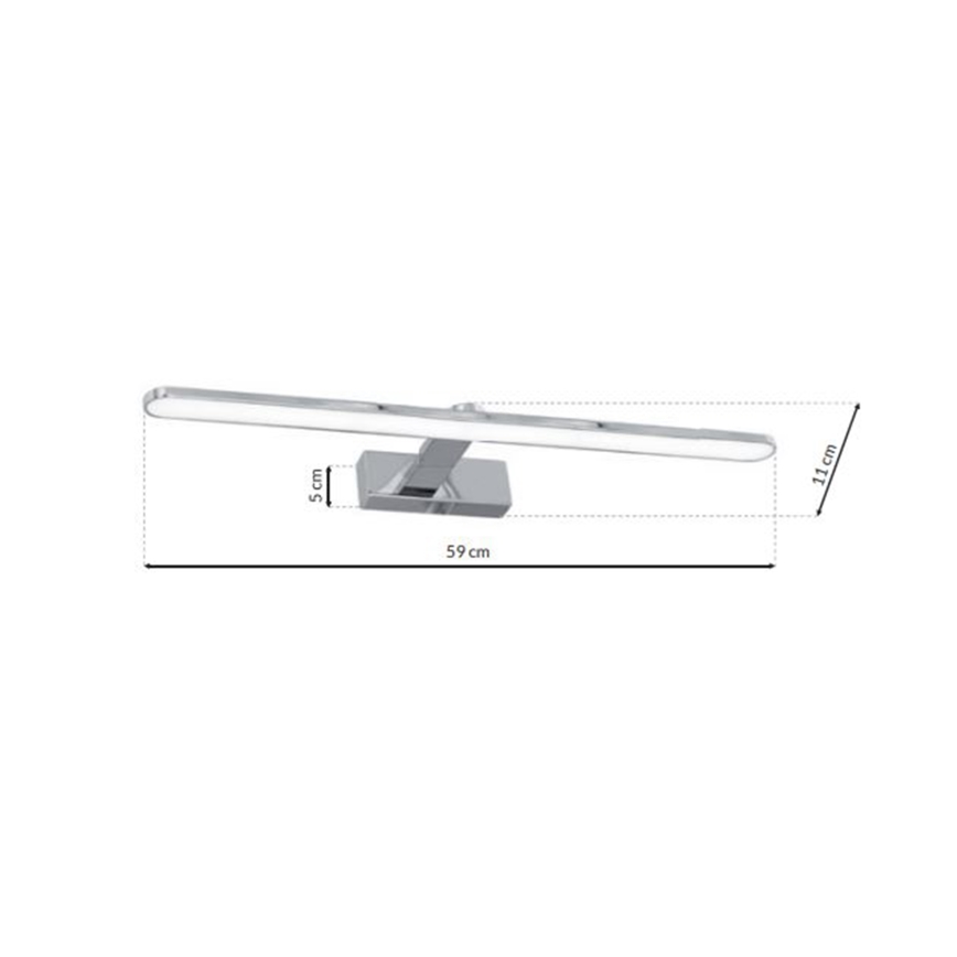 LED Łazienkowe oświetlenie lustra SPLASH LED/12W/230V IP44