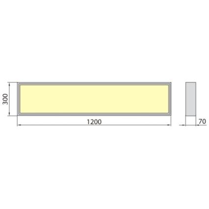 LED panel OREGA LED/40W/230V