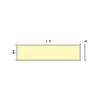 LED panel OREGA N LINX LED/50W IP44