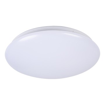 LED łazienkowy plafon z czujnikiem ruchu i zmierzchu CORSO LED/12W/230V 3000/4000/6500K śr. 27,8 cm IP44