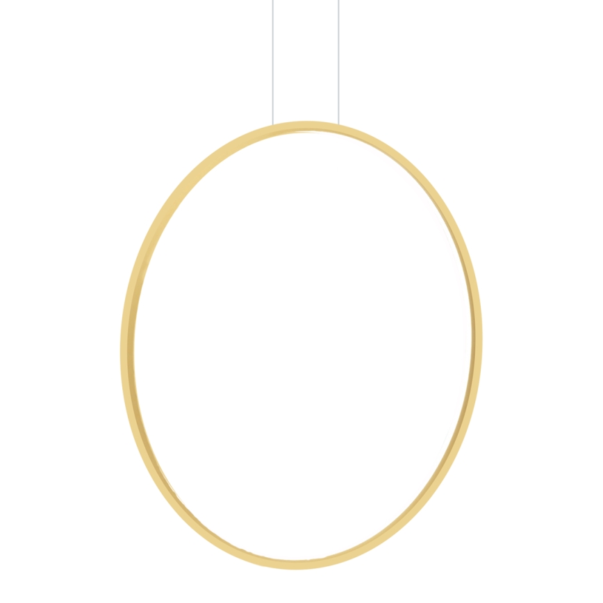 LED Łazienkowy żyrandol na lince SATURNO LED/46W/230V IP44 złoty