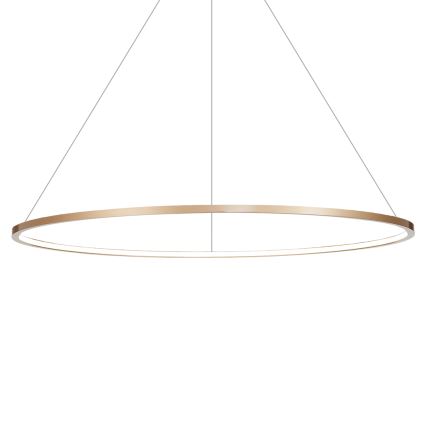 LED Łazienkowy żyrandol ne lince SATURNO LED/65W/230V IP44 złoty