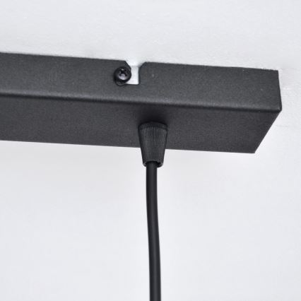LED LED Żyrandol na lince VOLTA 2xE27/15W/230V czarny/złoty