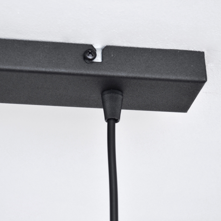 LED LED Żyrandol na lince VOLTA 2xE27/15W/230V czarny/złoty