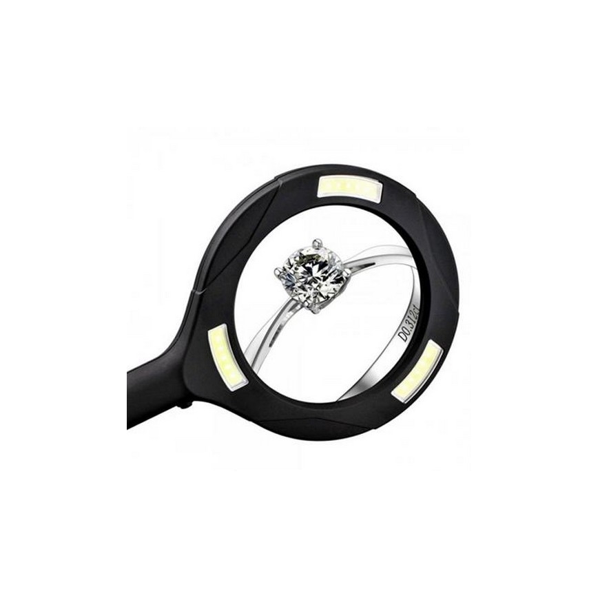 LED Lupa 10×ZOOM z podświetleniem LED/3W IP44