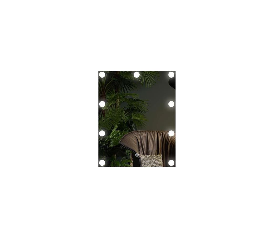 LED Lustro z oświetleniem 9xLED/1W/230V 3000/4000/6000K 50x40 cm IP44