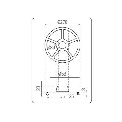 LED Moduł LED/22W/230V