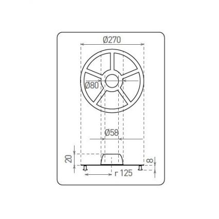 LED Moduł LED/22W/230V