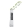 LED Multyfunkcyjna ściemnialna lampa stołowa DAISY LED/1,6W/USB biało-zielona 600 mA