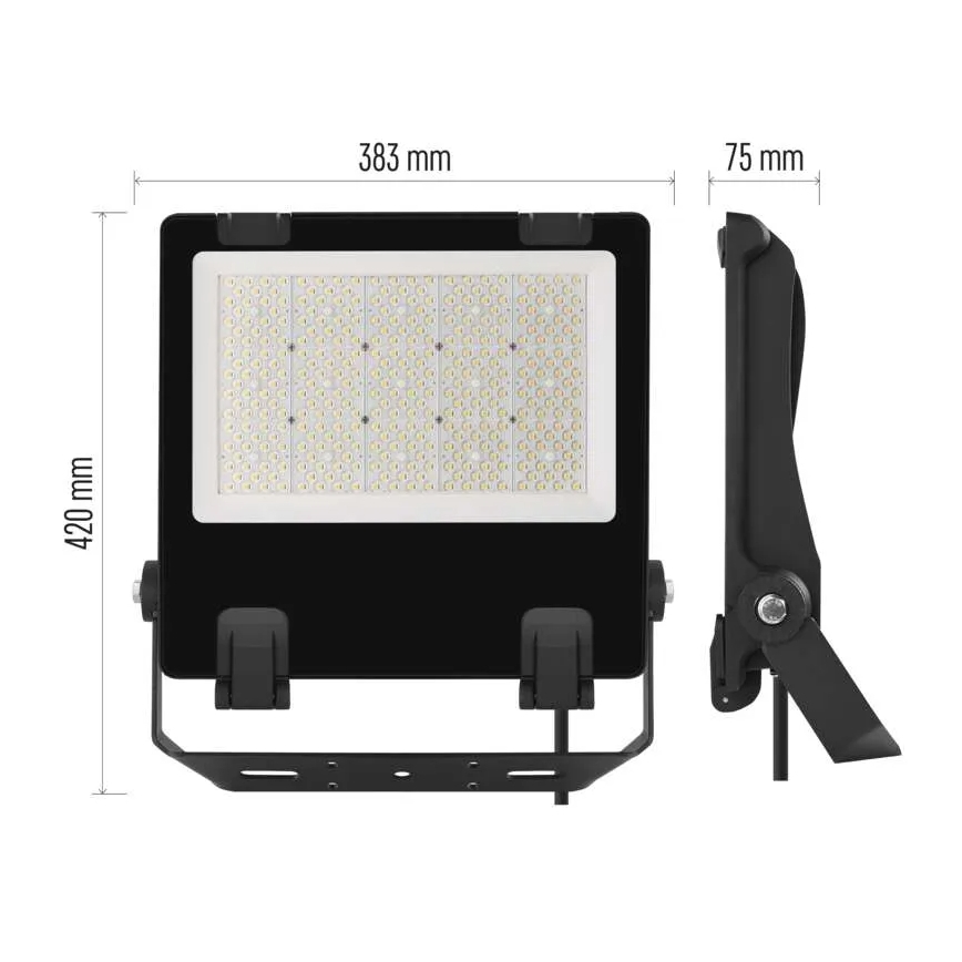 LED Naświetlacz AVENO LED/200W/230V 4000K 32000 lm IP66 czarny
