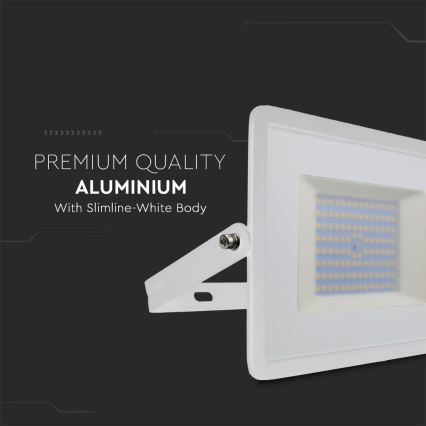 LED Naświetlacz LED/100W/230V 6500K IP65 biały