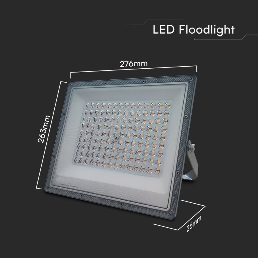 LED Naświetlacz LED/100W/230V IP65 3000/4000/6500K
