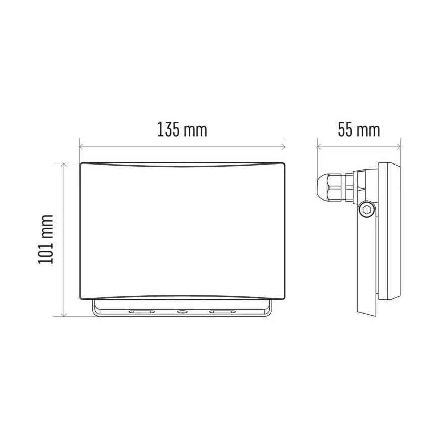 LED Naświetlacz LED/20W/230V IP65